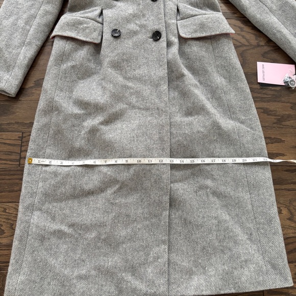 Avec Le Filles Grey Coat Peacoat With the girls $299 MSRP NEW NWT - Picture 8 of 12